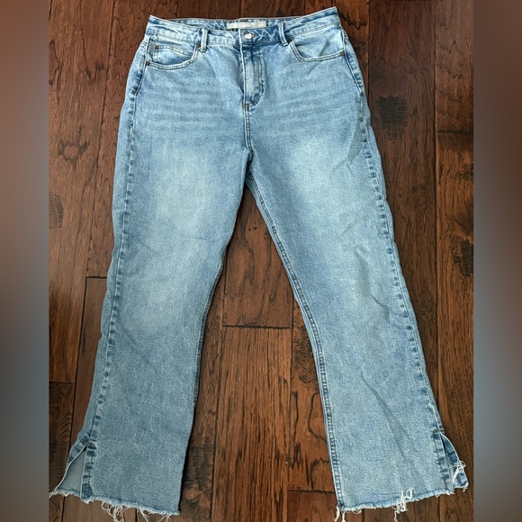 Tractr Denim - Tractr Light Blue Flare Jeans